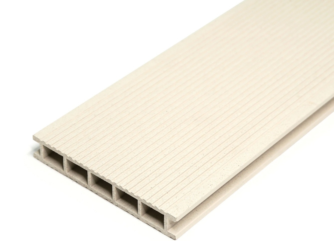 Террасная доска Вельвет Слоновая Кость