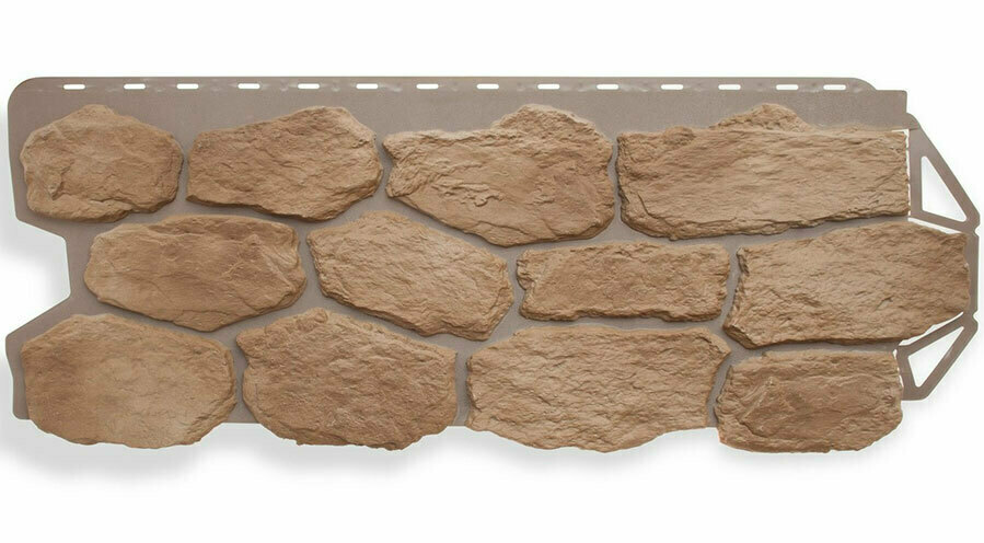 Бутовый Камень Нормандский Альта-Профиль фасадные панели для наружной отделки