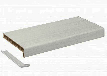 Подоконники Кристаллит Дуб Белый Матовый