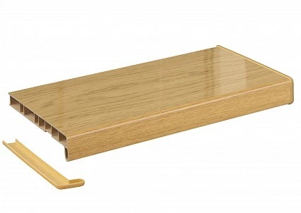 Подоконники Кристаллит Дуб Натуральный Глянец 016 Подоконники Кристаллит Дуб Натуральный Глянец 016