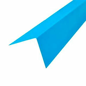 Угол ПВХ 70х70 белый в защитной пленке