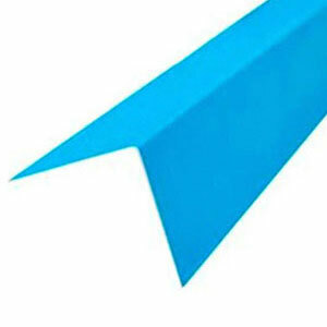 Угол ПВХ 100х100мм белый в защитной пленке