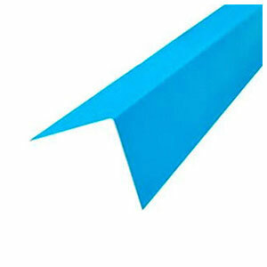 Угол ПВХ 60х60 белый в защитной пленке