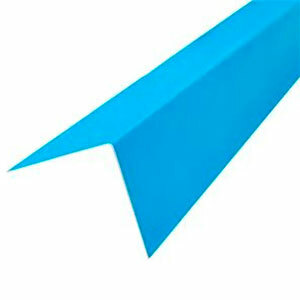 Угол ПВХ 90х90 белый в защитной пленке