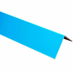 Угол ПВХ 50х50 белый в защитной пленке