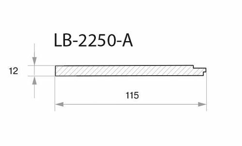 Профиль стартовый AGT LB-2250-А
