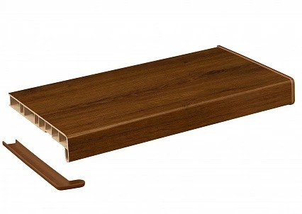 Подоконники Кристаллит Орех Матовый 117