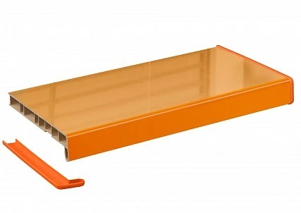 Подоконники Кристаллит Оранж Глянец 115