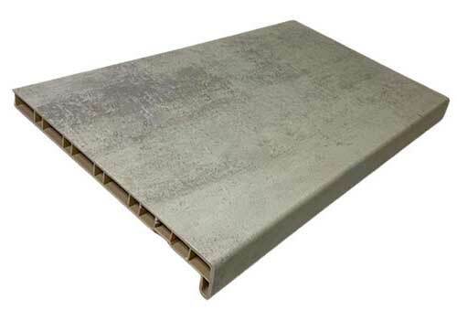 Подоконники Кристаллит Бетон Матовый 138