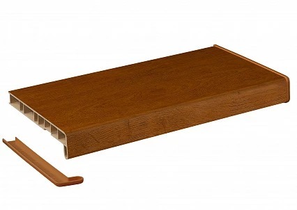 Подоконники Кристаллит Золотой Дуб Матовый 003