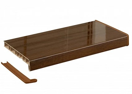 Подоконники Кристаллит Орех Глянец 118