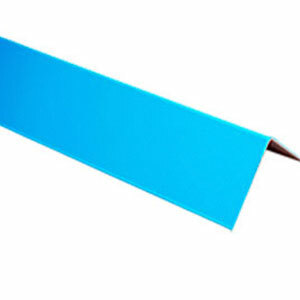 Угол ПВХ 40х40 белый в защитной пленке